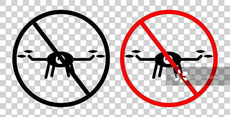 禁止无人机飞行标志图标设置禁止无人机飞行图片素材