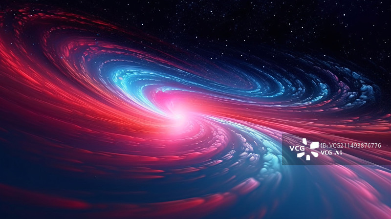 【AI数字艺术】数字星系多彩黑洞场景抽象图形海报网页PPT背景爆炸黑洞抽象KV主视觉商务PPT背景图片素材