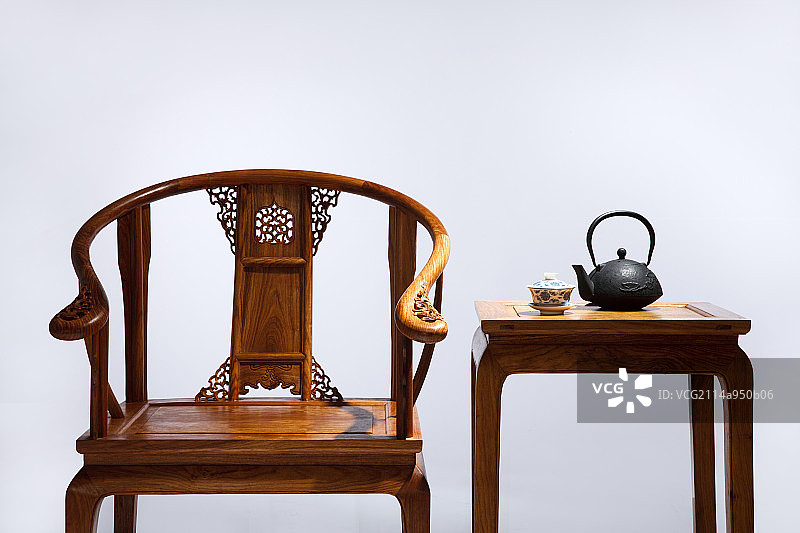 静物椅子茶几茶具图片素材