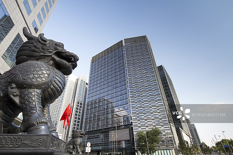 北京金融街图片素材
