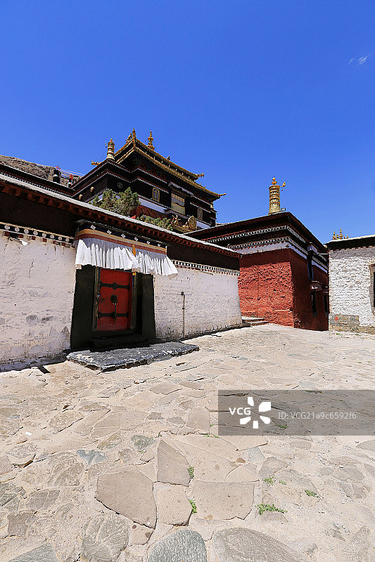 西藏建筑特色图片素材