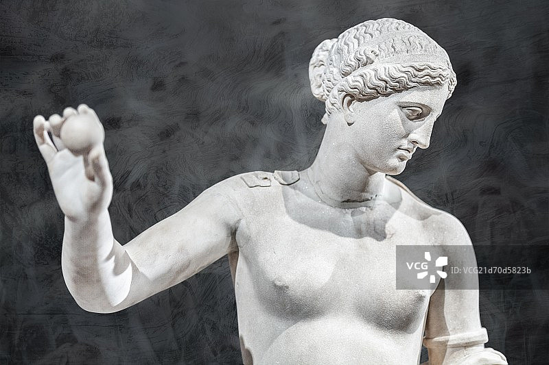 卢浮宫馆藏古希腊雕塑图片素材