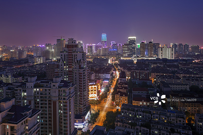 上海城市景观图片素材