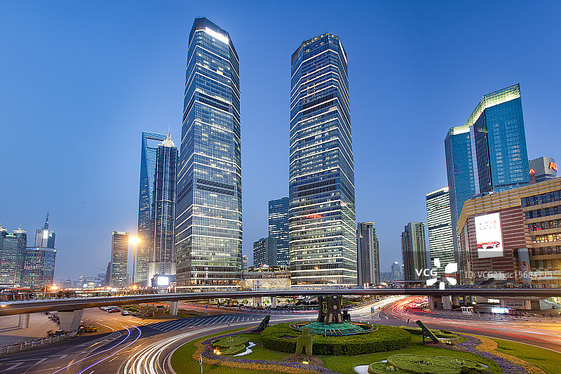 上海国金中心图片素材
