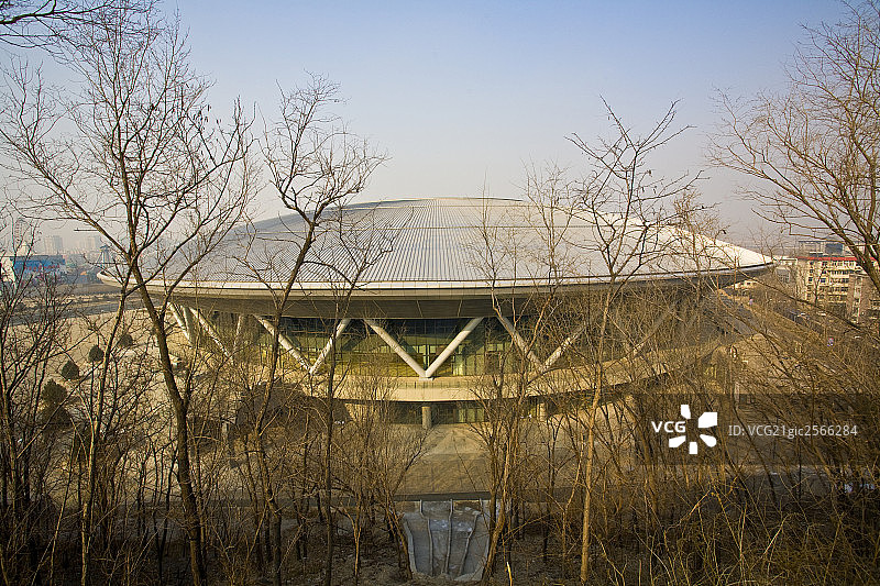 老山体育馆，北京,首都,中国图片素材