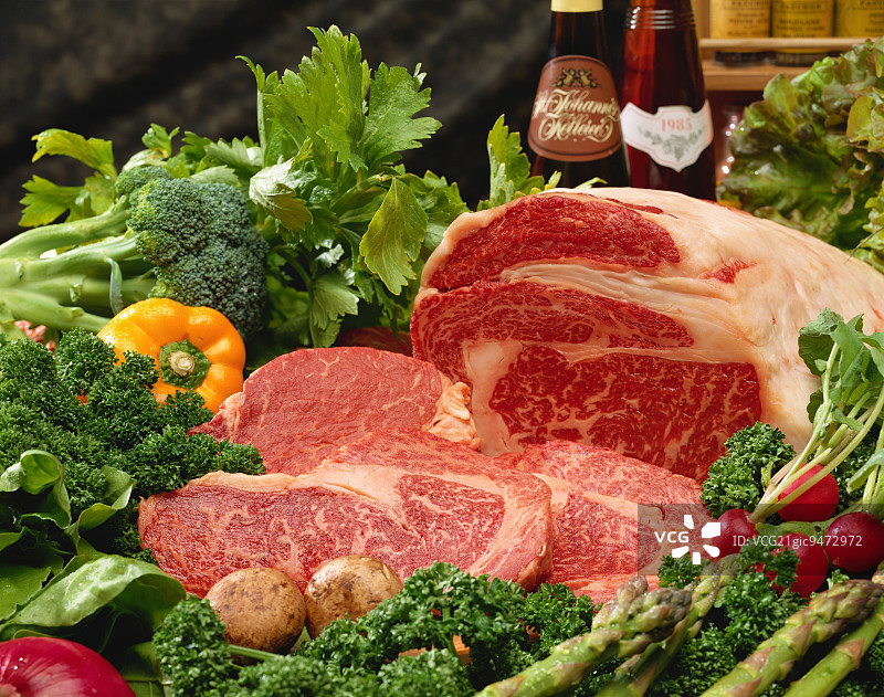 牛肉和蔬菜图片素材