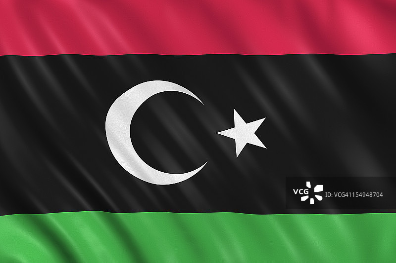 利比亚国旗图片素材