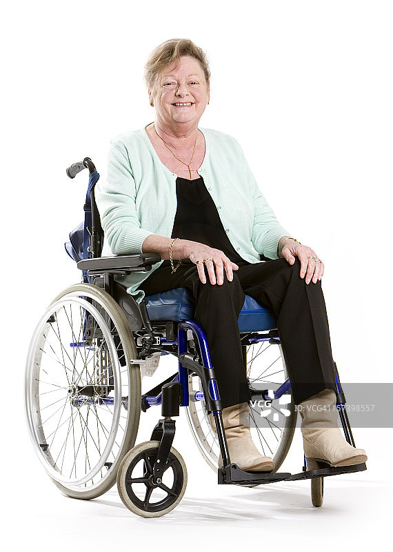 老年人:轮椅友好图片素材