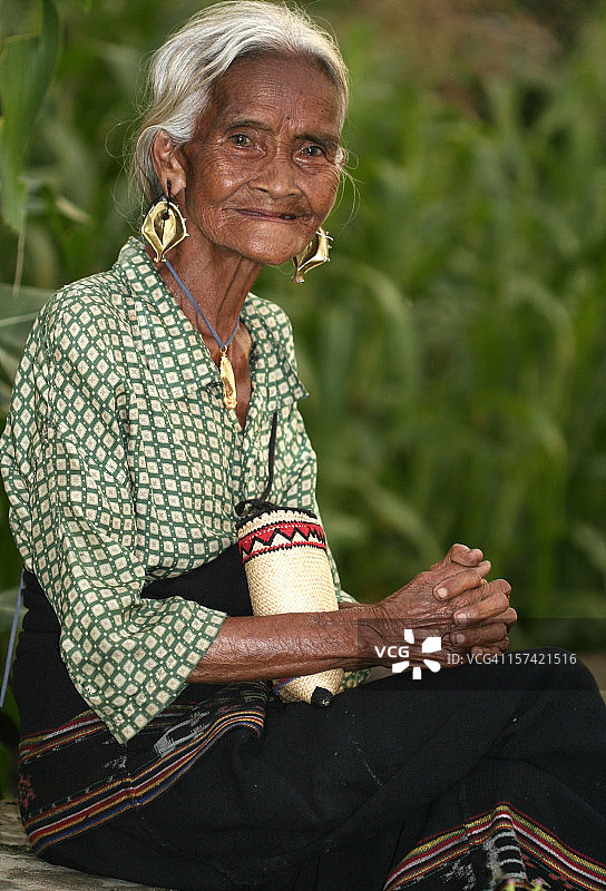 印度尼西亚松巴人。图片素材