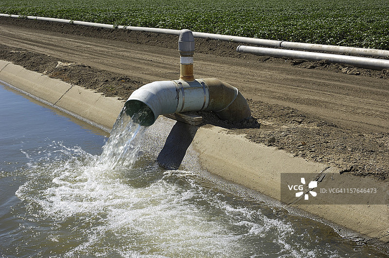 农田灌溉水泵图片素材