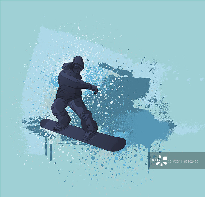 滑雪设计图片素材