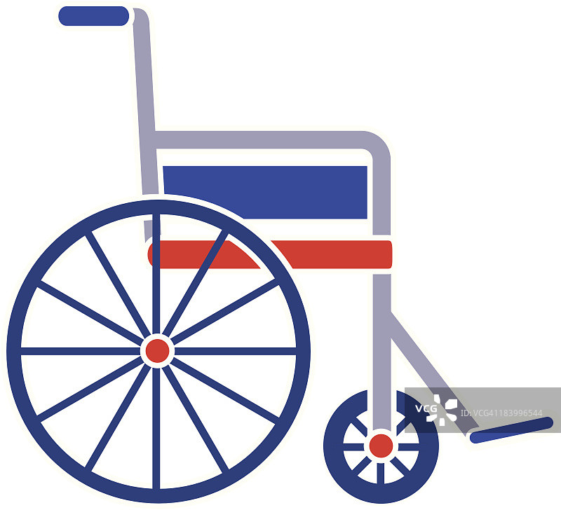 轮椅图标图片素材