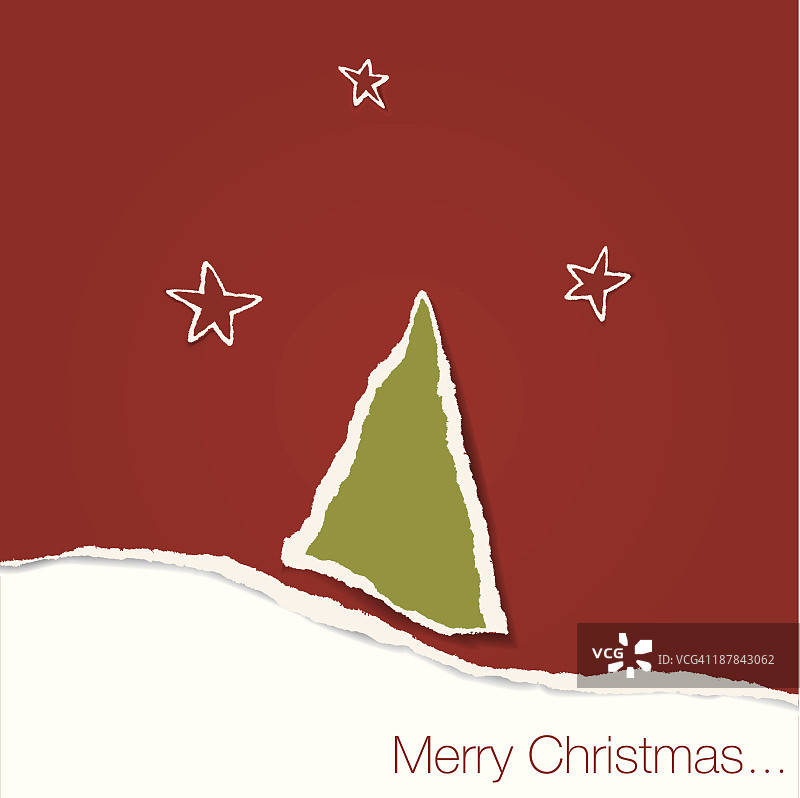 矢量圣诞树背景图片素材