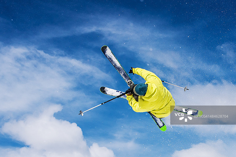 自由式滑雪图片素材