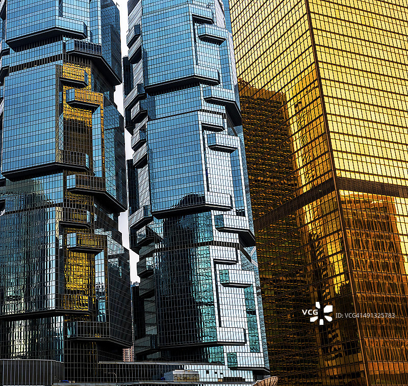 香港的企业大厦图片素材