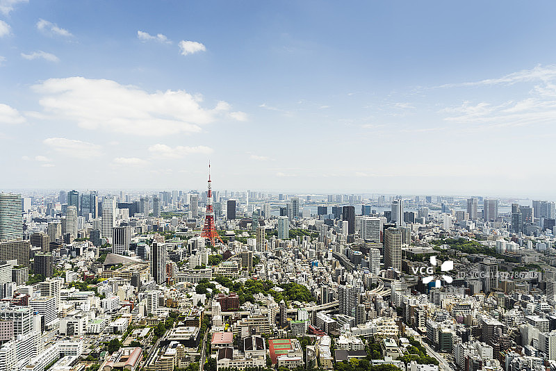 日本东京的城市,图片素材