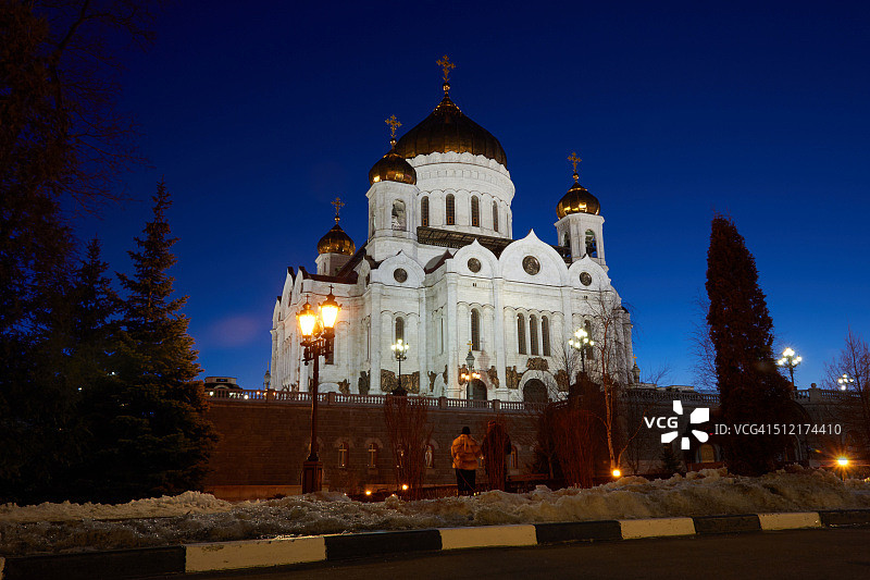 莫斯科救世主大教堂图片素材