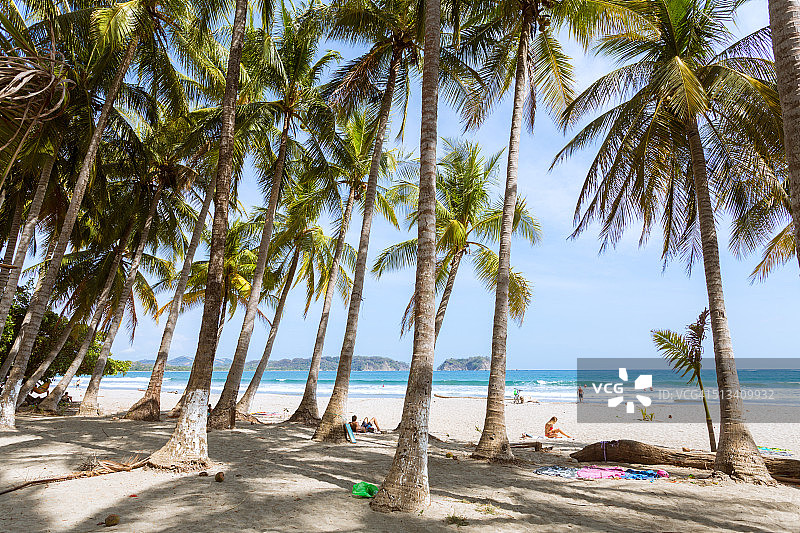 Playa Samara, Nicoya peninsula, Guanacaste，哥斯达黎加图片素材