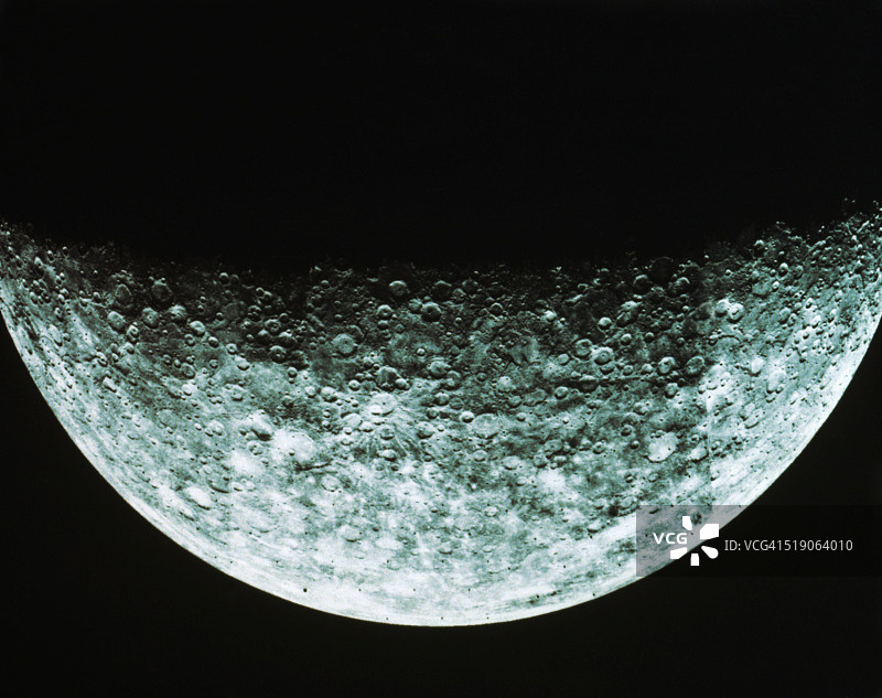 水星的表面图片素材