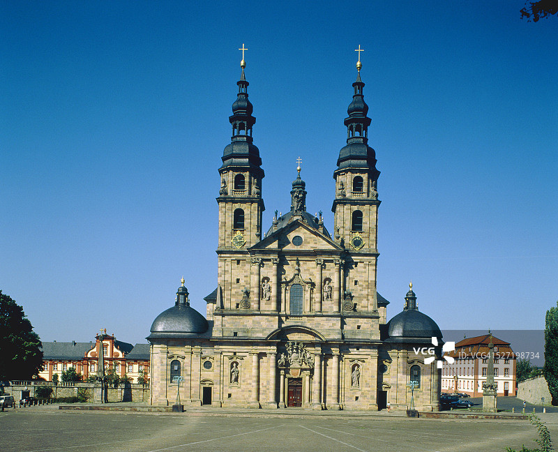富尔达大教堂(德国)图片素材