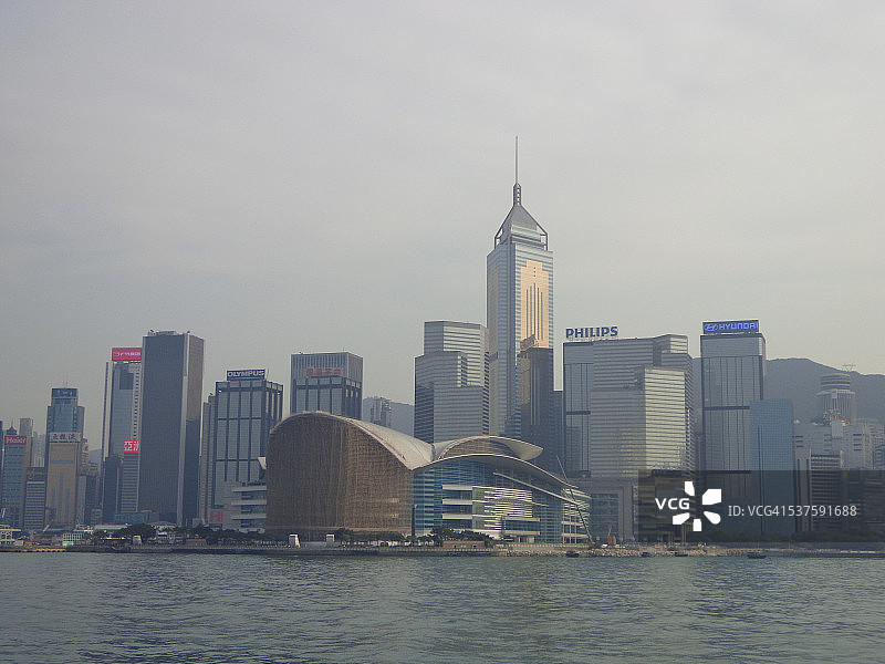 香港港岛，维多利亚港，中国香港图片素材