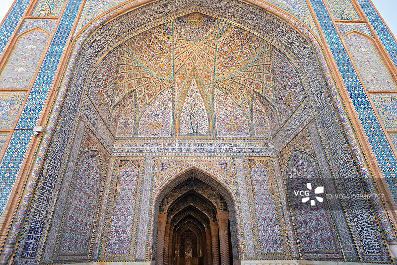 伊朗设拉子的Vakil清真寺图片素材