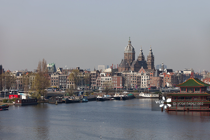 阿姆斯特丹城市景观图片素材