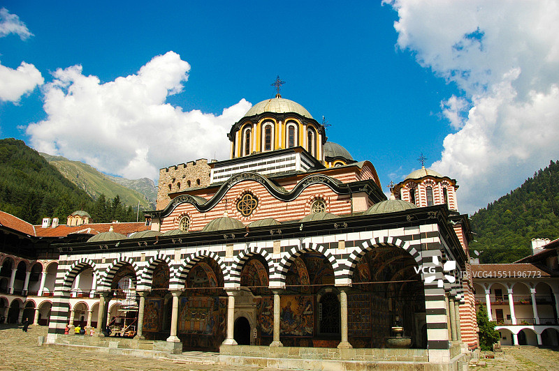 Rila修道院,保加利亚图片素材