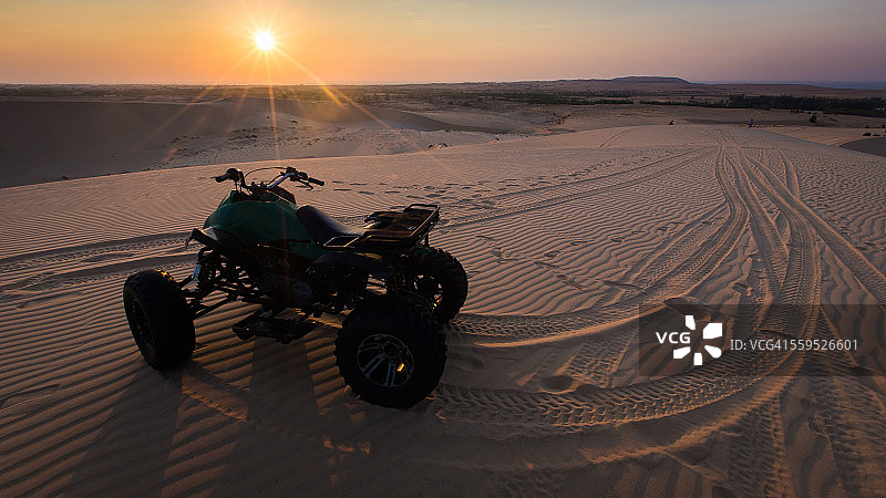 ATV白色沙丘，梅内，越南图片素材