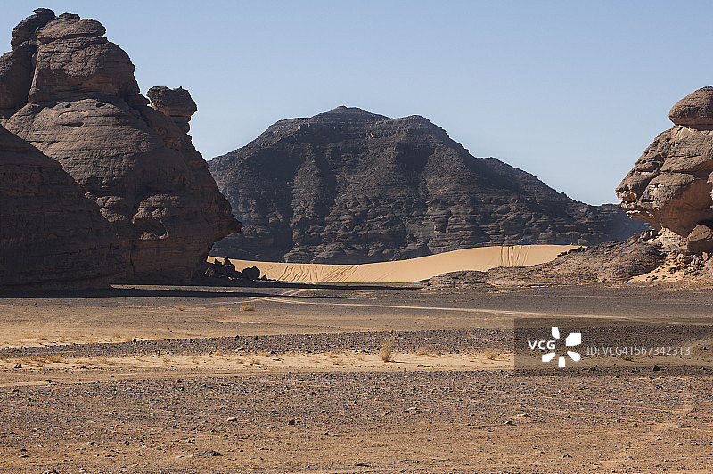 利比亚撒哈拉沙漠图片素材