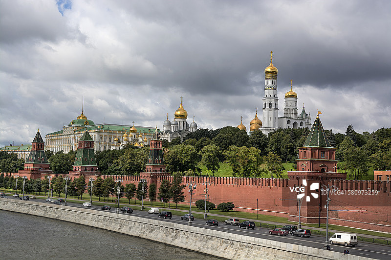莫斯科克里姆林宫，俄罗斯图片素材