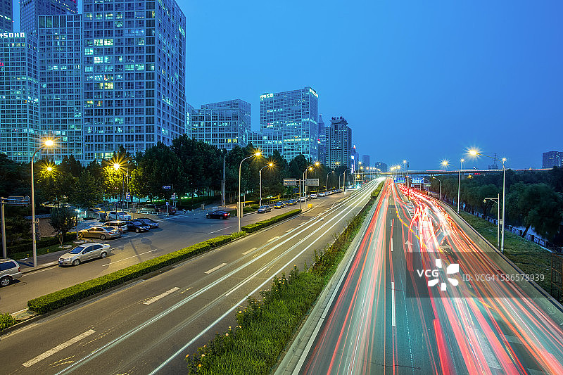北京城市交通道路图片素材
