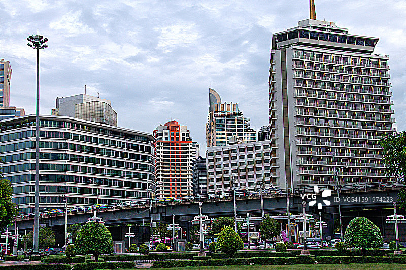 曼谷市中心图片素材