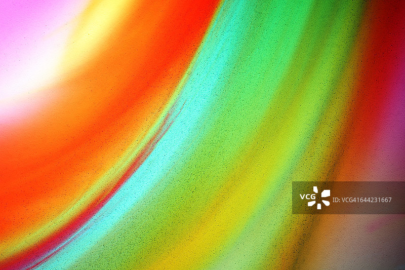 彩虹染料在水中移动图片素材