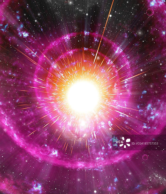 超新星爆炸图片素材