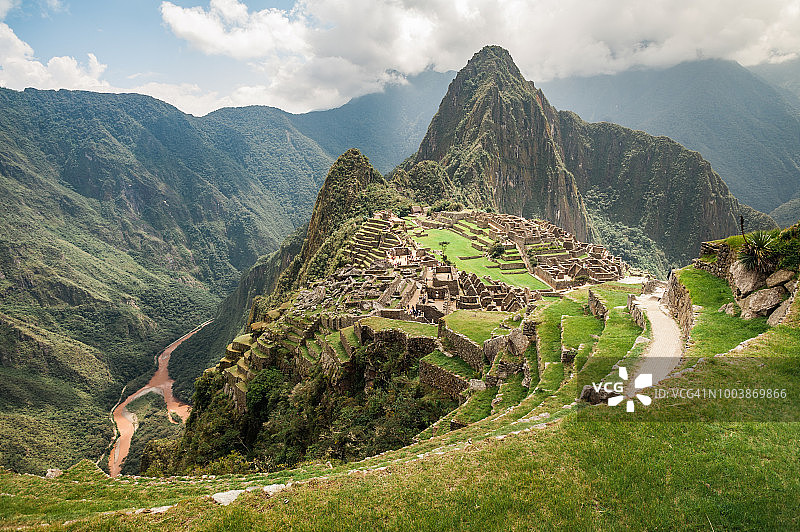 马丘比丘古城，秘鲁。图片素材