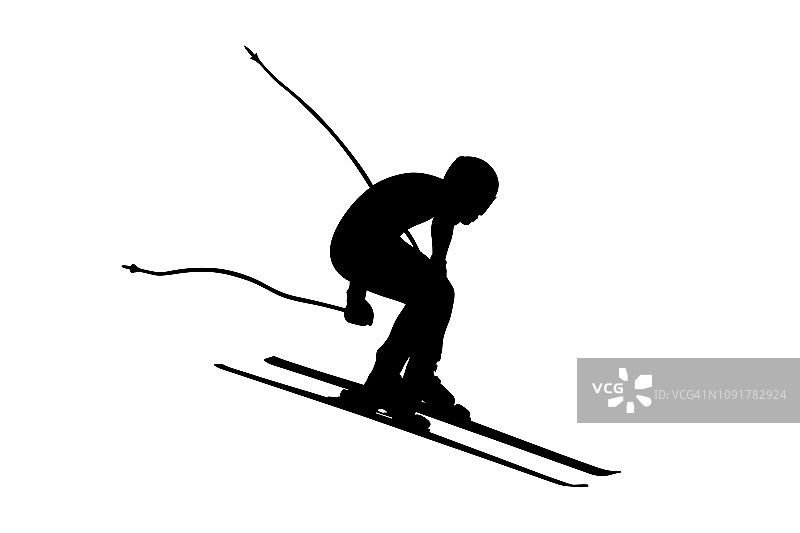高山滑雪图片素材