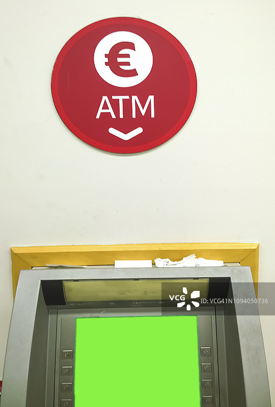 ATM的迹象图片素材
