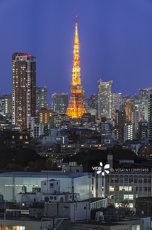 《暮光之城》的东京铁塔图片素材