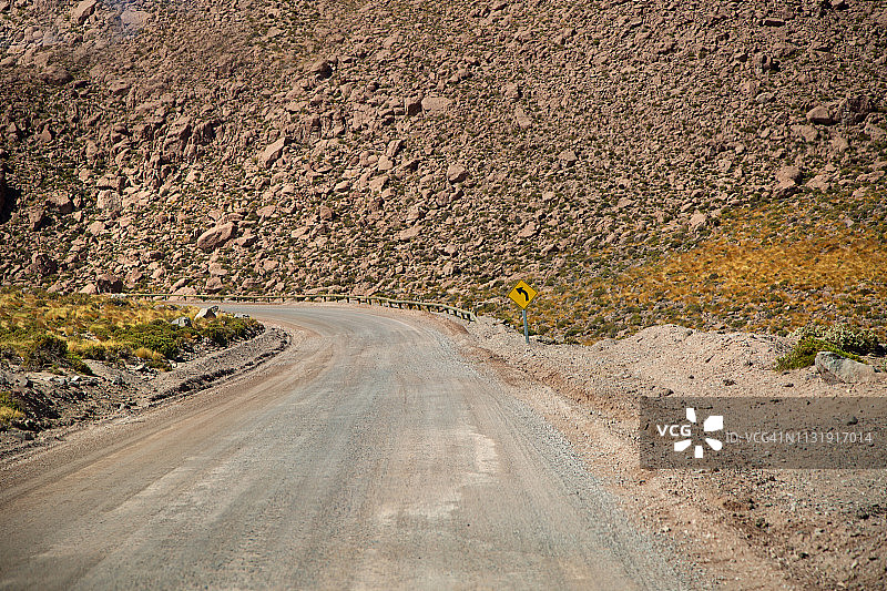智利的道路。图片素材
