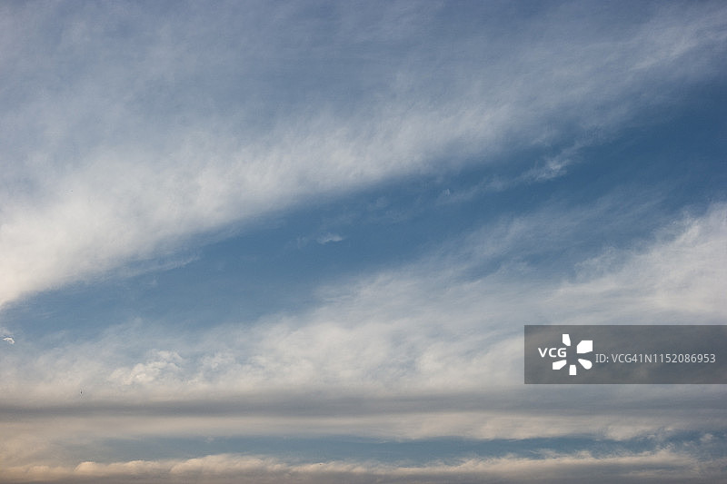 中国杭州的蓝天白云图片素材