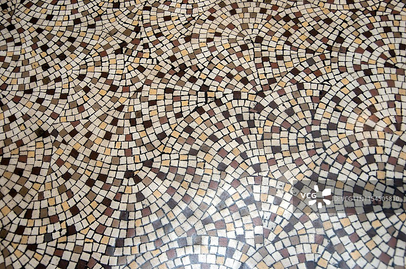 马赛克瓷砖地板图片素材