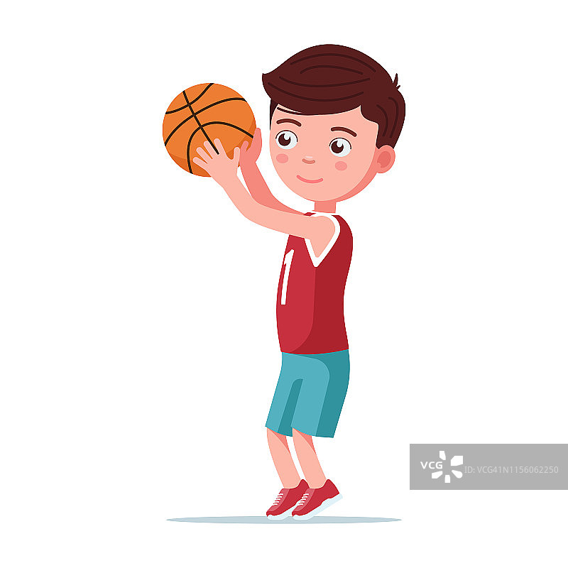 男篮球运动员把球投进篮里图片素材