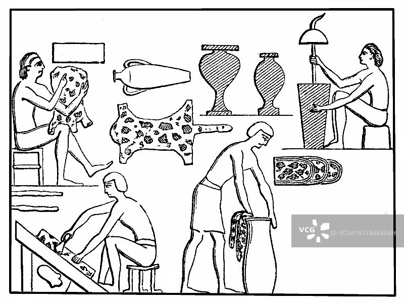 古埃及坦纳图片素材
