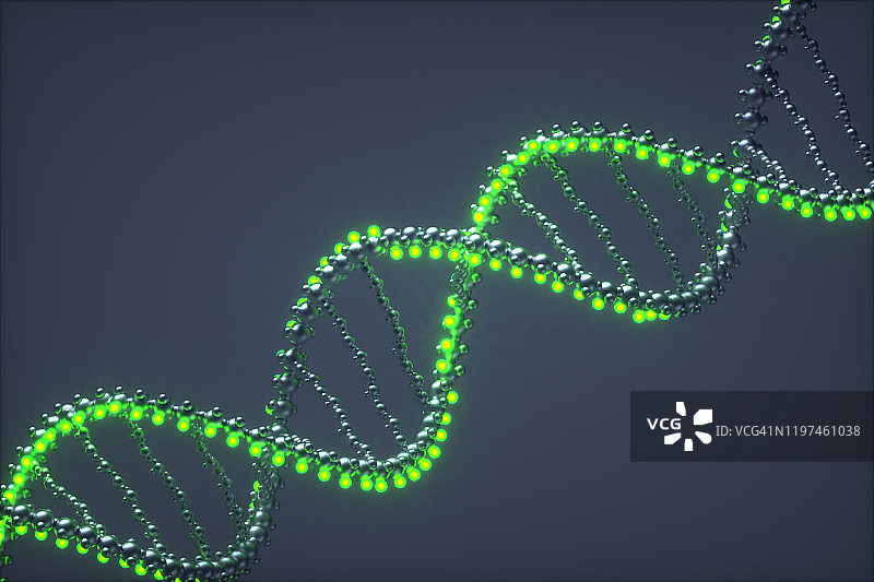 DNA 3D生物医学插图图片素材