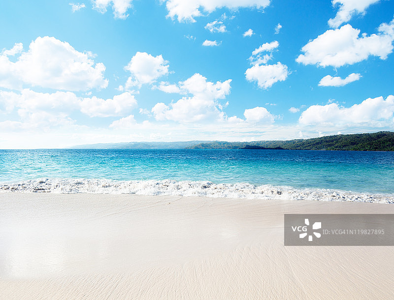 加勒比海海滩的沙子图片素材