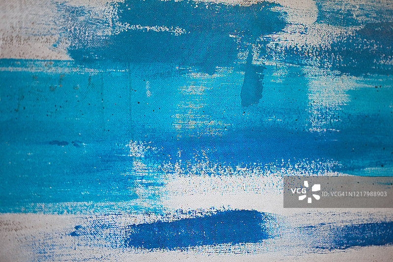 画布上的马赛克蓝色抽象背景，2020年颜色潘通图片素材