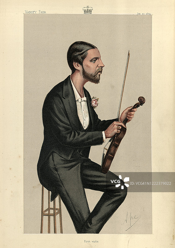第一小提琴手，阿尔弗雷德，萨克森-科堡-哥达公爵，《名利场》图片素材
