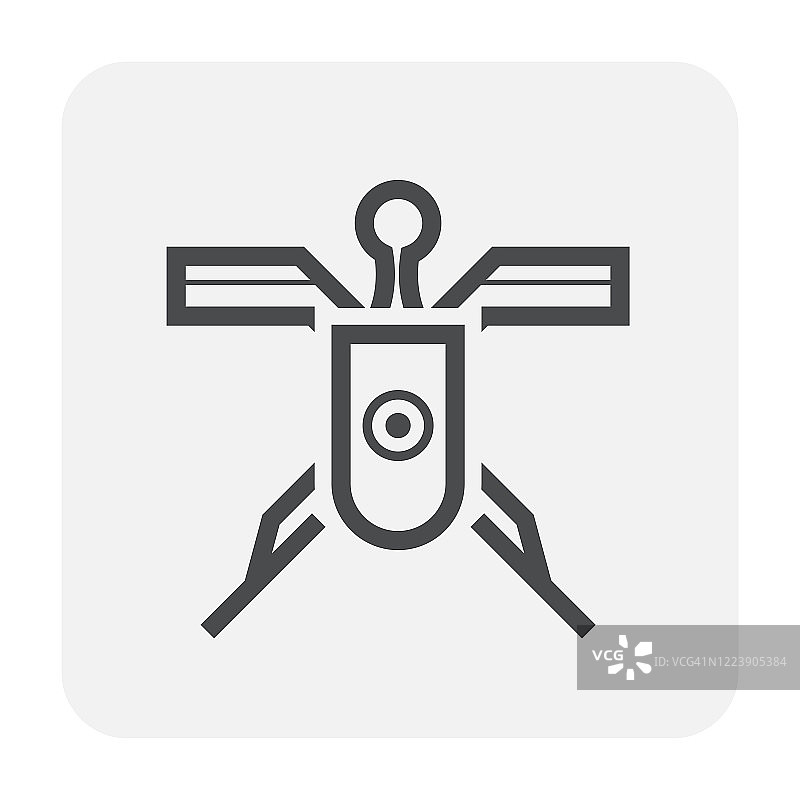 无人驾驶飞机设备图标图片素材