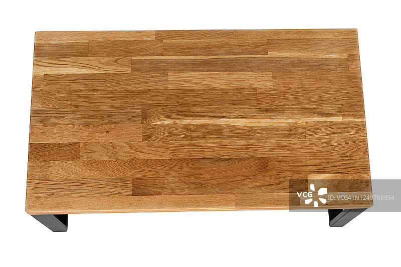 现代的木制桌子图片素材